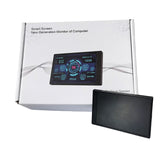 3.5in IPS Screen Monitor Type C Secondary Mini IPS Monitor Computer Free of AIDA64 IPS Full Viewing Angle RGB