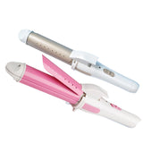 Potable 2 in 1 Professional Electric Steam Hair Straightener Hair Curler Curling Iron Wave Hair Iron Flat Iron Styling Tools