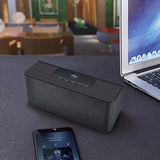 5540 Wireless Speaker Portable Bluetooth Speaker Stereo Sound 10W System Music Subwoofer Column Support Tf Card Fm for Phone