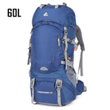50l & 60L Waterproof Hiking Backpack Woman Outdoor Trekking Camping Bag Army Man Hunting Mountain Backpacks Rain Cover Rucksack