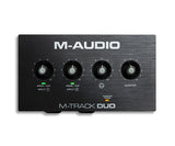 M-AUDIO M-Track DUO MIDI sound card 2-Channel USB recording interface 2 in / 2 out with Crystal Preamps