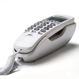 Retro Wall Mounted fixed Telephone Corded Phone Landline Antique For Home Hotel office Small Extension caller ID hang up