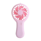 Portable Handheld Mini Air Cooler Silent Fan USB Rechargeable Small Personal Cooling Tools for Home Office Outdoor