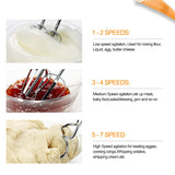 7 Speed Hand Mixer Electric Kitchenaid Blender Thermomix Kitchen Appliance Parts Multifunctional Food Processor