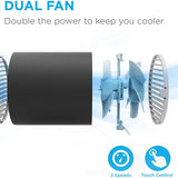 Electric fan USB Desk Mini Fan Portable Air Cooler Fan Air Conditioner Light Desktop Air Cooling Fan Humidifier Purifier new