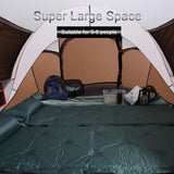 Outdoor Large Camping Tent Full-Automatic Instant Unfold WaterProof Tent Family Multi-Functional Portable Dampproof Tent