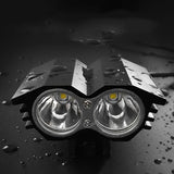LEDX2 Bicycle Light Taillight Set Outdoor Cycling Lighting Glare 3 Hours Headlight M2 Mountain Bike Light