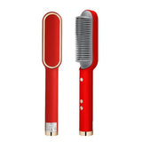 Multifunctional Professional Hair Straightener Tourmaline Ceramic Hair Curler Brush Hair Comb Straighteners Curling Hair Iron