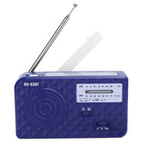 Solar Hand Crank Radio Multifunction Portable AM/FM Radio Support Mobile Phone Emergency Charging Function Flashlight Radio