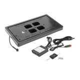 Remote Stealth Hide-Away License Plate Frame Front Rear Curtain Car Shows