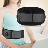 Electric Heating Waist Massager Air Pressure High Frequency Vibration Waist Belt Lower Back Support Brace Body Pain Relief
