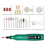 Adjustment Electric Grinding Machine Set USB Charging Grinding Machine for Carving Wood Punching Metal Grinder Polishing Tool