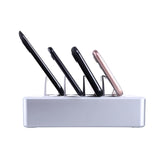 Charging Station for Multiple Devices 4USB Port Family Charge Max 2.4A Each for Ipad Smart Phones Tablets
