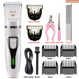 NEW2022 NEW Electrical Pet Clipper Professional Grooming Kit Rechargeable Pet Cat Dog Hair Trimmer Shaver Set Animals Hair
