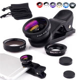 2022.Fish Eye Lens Wide Angle Macro Fisheye Lens Zoom For iphone 12 11 XS MAX X Mobile Phone Camera Lens Kit ojo de pez para