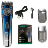 Professional digital LCD display adjustable beard trimmer for men rechargeable hair trimmer 1-20mm electric hair cutter machine