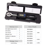 Handheld Digital Torque Wrench Large Screen with Backlight Sound LED Alarm Real-time Peaks Measurement Four Units Switching