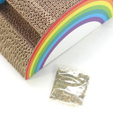 Cat Scratcher Melon-shaped Cat Litter Cat Claw Plate Litter Grinder Corrugated Paper Cat Scratch Basin Cat Toys Cat Supplies