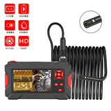 P30 Handhold Screen Endoscope Dual Lens Camera 4.3 inch Industrial Borescope 8mm 2.0mp Inspection Snake Camera 18650 Battery