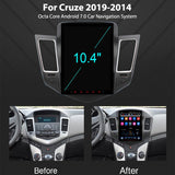 10.4 Inch Vertical Screen Smart Big Screen Navigation All-in-one Car Machine 09-14