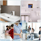 4X 15Oz/450Ml Automatic Soap Dispenser Touchless Foaming Soap Dispenser - Rechargeable Waterproof Soap Pump Dispenser