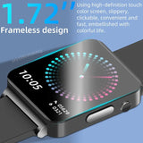 Smart Watch KS03 Non Invasive Blood Glucose Heart Rate BP Body Temperature Monitoring Fitness Tracker Men Women Smartwatch