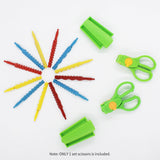 Paper Caft Scissors Set 9 pairs of Decorative Edge Great for DIY Paper Edge Cutting Crafts Scrapbooking Paper Quilling