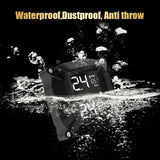Motorcycle Wireless Tire Pressure Monitoring System TPMS LCD Digital Auto Security Alarm Tire Pressure with 2External Sensors