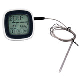 Touch Screen Digital Barbecue Food BBQ Thermometer Timer Alarm With Probe Meat Temperature Household Cooking kitchen Tool