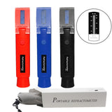 Refractometer Alcoholometer Alcohol meter 0~80%V/V ATC Vodka Whiskey Alcohol Percent Tools Hydrometer concentration spirits test