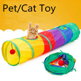 Pet Supplies Nice Pet Tunnel Cat Printed Green Crinkly Kitten Tunnel Toy With Ball Play Fun Polyester Cloth Chat Toys