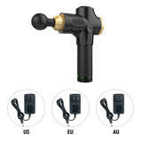 Electric Fascia Gun Muscle Relaxation Muscle Massager 30 Adjustable Variable Speed with Power Display Fascia Guns Massager Tool