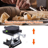 Aluminum Oxide Router Lift Table Laboratory Lifting Platform Benches Woodworking Engraving Adjustable Lab Lifting Rack Stand