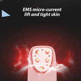 RF Beauty Vibration Eye Massager Electric Eye Protection Hot Compress LED Light Therapy Anti Wrinkle Eyes Care Face Massage Pen