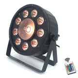 2pcs Wireless  Control LED 9x10 W +30W RGB 3in1 LED Par Light Wash Step Uplighting No Noise Remote Control Stage Light dj light