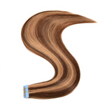 Seamless invisible hair extension female real hair PU wig Real hair wig Tape In Extension