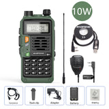 BaoFeng UV-S9 Plus High Power 8W/10W  Walkie Talkie Dual Band 50km Long Range up of uv-5r Portable UVS9 Plus Radio for hunting