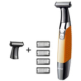 Washable oneblade body shaver face electric shaver for men edge razor man hair cleaning shaver beard shaving machine uSB charge