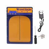 Battery Operated Automatic Chicken Coop Door Auto Chicken Coop Door Opener Poultry Gate Hen Duck Goose Home Farms with Timer