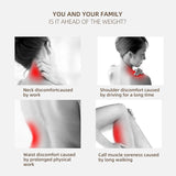 Multi-functional Kneading Cervical Vibration Massager Neck Shoulder Waist Full-body Car Home Duel-use Gift Large Massager Pillow