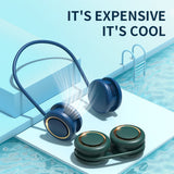 WS31 Multifunctional Hanging Neck Fan USB Charging Mini Hanging Neck Leafless Fan Outdoor Sports Fan Air Cooler