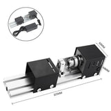 DIY Wood Lathe Beads Machine Speed Adjustable Rotary Lathe Milling Polishing 100W Mini CNC Buddha Bead Machines Woodworking Tool