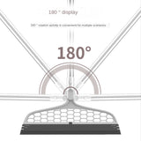 27CM/31CM Household Cleaning Brush Windows Glass Rotary Cleaner  Broom Floor Squeegee Bathroom Floor Wiper Cleaning Tools