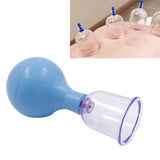 6Pcs/Set Suction Cup Vacuum Cupping Jar Ventouse Body Massage Cans Massager Meridian Rubber Head Anti Cellulite Health Care
