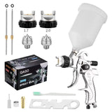 Professional HVLP Spay Gun 1.4/1.7/2.0mm Nozzle Gravity Airbrush for Car Painting Water Based Air Spray Gun Furniture Wall