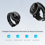 Smart Vibrating Metronome Wristwatch-style Design Intelligent Somatosensory Digital Metronome for Guitar Piano Violin Drum