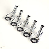 5PCS/Lot Fishing Rod Top Guide 1.6mm-4.6mm Fishing Tackle Rod Tip Repair Kit DIY Eye Rings Tool Accessories