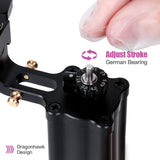 Professional Mast Adjustable Stroke 5mm RCA Direct Drive Rotary Tattoo Machine Liner and Shader Motor Supplies