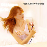 2021 Newest Design 20s/m Airflow Mini Hair Dryer Leafless Powerfull 800W Hair Dryer Mute 80DB Hair Dryes Travel One Step