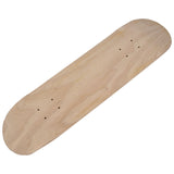 2X 8Inch 8-Layer Maple Blank Double Concave Skateboards Natural Skate Deck Board Skateboards Deck Wood Maple